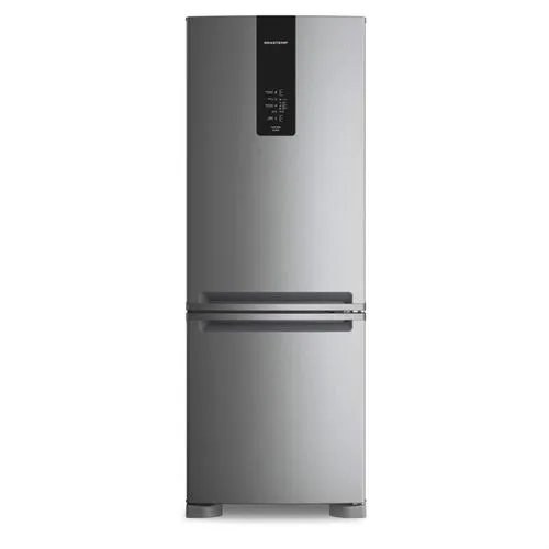 Geladeira Brastemp Frost Free 2 portas inox com painel eletrônico